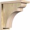 Ekena Millwork Yorktown Rough Sawn Corbel w/Backplate, Douglas Fir, 6"W x 14"D x 14"H COR06X14X14YOR01RDF - alternate 1